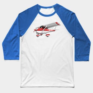 Cessna Cartoon Drawing Baseball T-Shirt